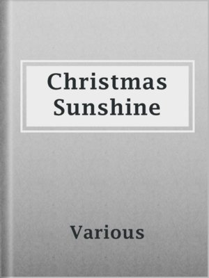 cover image of Christmas Sunshine